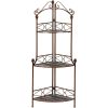 Metal Corner Baker's Rack Shelf Unit