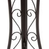 Black Iron Plant Stand with Basket