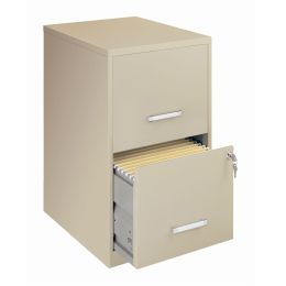 Locking 2-Drawer Vertical File Cabinet | Secure and Organized Storage