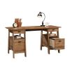 Farmhouse Rustic Oak Executive Desk | Filing Cabinets | Classic Elegance