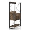 Farmhouse Oak Iron Baker's/Wine Storage Rack