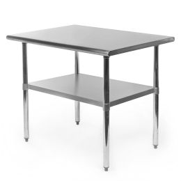 Heavy Duty Stainless Steel 2 x 3 Ft Kitchen Prep Table