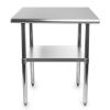 Heavy Duty Stainless Steel 2 x 3 Ft Kitchen Prep Table