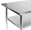 Heavy Duty Stainless Steel 2 x 3 Ft Kitchen Prep Table