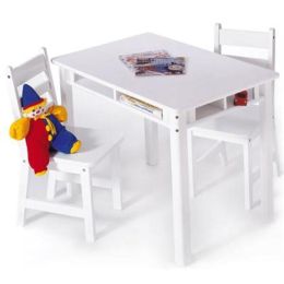 Lipper Children's Rectangular Table and Chair Set