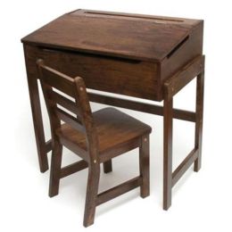 Schoolhouse Desk and Chair Set